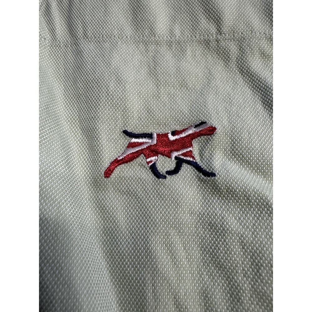 Oxford Hounds Luxury Mint Green Pink Collar Button Up Shirt Men’s Size Medium - Picture 3 of 7